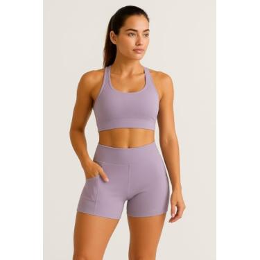 Imagem de Molde Shorts Fitness Feminino com Bolso Cintura Alta e Bolso Lateral – Modelagem Profissional P ao GG | Moldes Impressos em Papel Branco 120g com Ficha Técnica e Tabela de Medidas