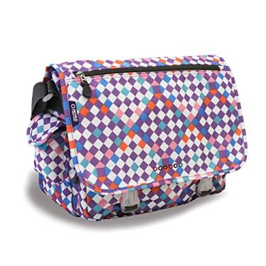 Imagem de J World New York Terry, Multi-Checkmate, One Size, Bolsa carteiro Terry