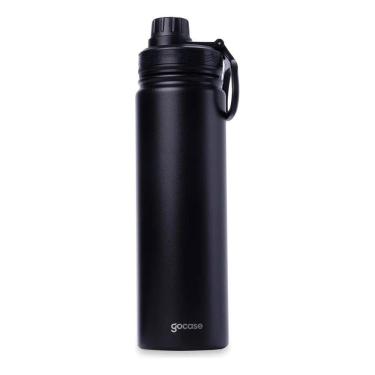 Imagem de 2X Garrafa Térmica Gocase Fresh Inox Parede Dupla Isolada 65