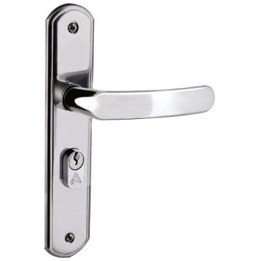 Imagem de Fechadura Entrada 4cm Polido Inox Premium Aliança