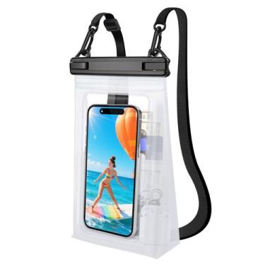 Imagem de Bolsa de telefone Guzack à prova d'água flutuante IPX8 de até 6,9"