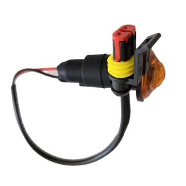 Imagem de WXZOS Luz de seta para para-choque lateral para Ferrari 488 GTB/Pista/Spider 2015-2018