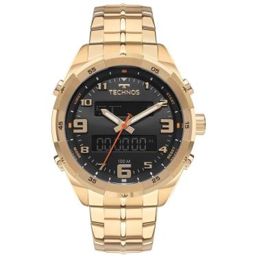 Imagem de Relógio Technos Masculino Ts Digitech Dourado - Bjk725aa/1p