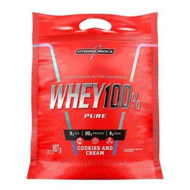 Imagem de Whey 100% Pure Refil (907g) - Integralmédica-Unissex
