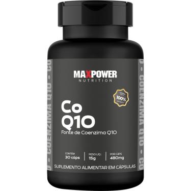 Imagem de Coenzima Q10 Max Power Co Q10 30 Cápsulas 480mg