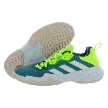 Imagem de adidas Tênis feminino Barricade, Arctic Fusion/Cloud White/Wonder Clay/Olive, 40