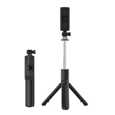 Imagem de Jectse Tripé BT Selfie Stick, Ajustável Com Controle Remoto Sem Fio e Suporte Dobrável, Compatível Com Smartphones de 65 Mm a 88 Mm, Portátil Leve para Fotografia de Viagens (WHITE)