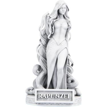 Imagem de Estátua Temática Rapunzel - Coleção Contos de Fadas (Mármore)
