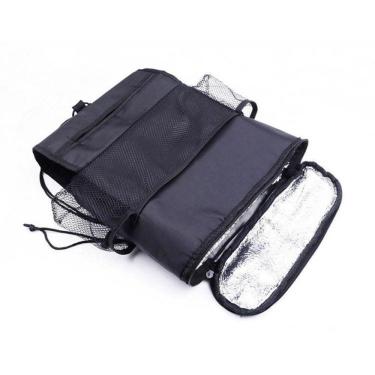 Imagem de Bolsa Termica Organizador Portatil Cooler Carro Automovel Porta Treco Multiuso Mantenha Bebidas E Alimentos Frescos