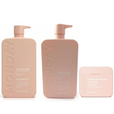 Imagem de Monday Shampoo e Condicionador Moisture+ Mascara Keratin Kit