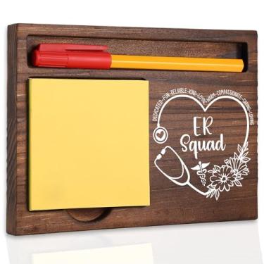 Imagem de Presente de agradecimento do esquadrão ER, decoração de mesa motivacional para equipes médicas de pronto-socorro, ideias inspiradoras para enfermeiros, médicos e profissionais de saúde, suportes