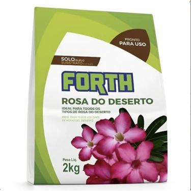 Imagem de Forth Substrato Rosa Do Deserto 2kg Plantação E Transplante - Forth Ja