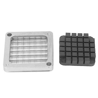 Imagem de Luqeeg Lâmina de Corte de Batata Resistente Ao Desgaste de Aço Inoxidável Lâmina de Batata Frita para Salada de Vegetais Caseira (12mm)