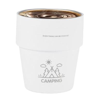 Imagem de Copo de viagem, Copo isolado | Copo de Parede Dupla,Caneca de viagem de café isolada a vácuo de aço inoxidável 300ml, caneca de café isolada para viagens, camping