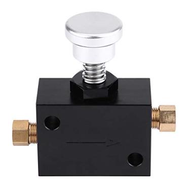 Imagem de Matybobe Trava de freio manual hidráulica trava de linha suporte de pressão carros caminhões