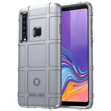 Imagem de IDEWEI Capa para Samsung Galaxy A9S, fibra de carbono refinada, anti-queda, anti-impressões digitais, proteção integral. A capa do telemóvel é compatível com Samsung Galaxy A9S