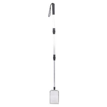 Imagem de Fabater Pá de Peneiração de Areia de Metal Com Cabo Extensível Ajustável para Limpeza Conveniente de Proprietários de Animais de Estimação