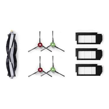 Imagem de Acessórios para o aspirador e mop robótico Deebot X1 Omni Turbo Plus inclui escova de rolo escovas laterais filtros compatível com a série peças reposição recomendadas sem necessidade montagem