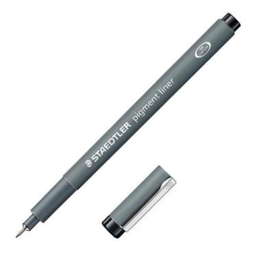 Imagem de Caneta Tecnica Staedtler Pigment Liner 0.1 mm Preto 308 01-9-10  308 0