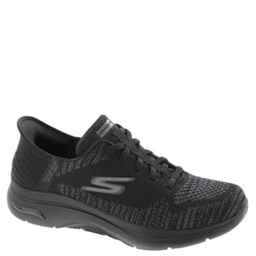 Imagem de Skechers Go Walk Arch Fit 2.0 Tênis masculino Grand, Preto/preto, 11.5 X-Wide