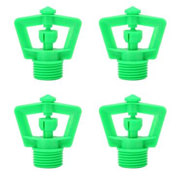 Imagem de Acouto 10 PCS G1/2 Rosca Macho Conjunto de Aspersor Rotativo de 360° Irrigação Eficiente de Gramado de Jardim - Estufas, Legumes e Cuidados de Gramado Ideais - e de Aspersão de Rega Fácil de Instalar