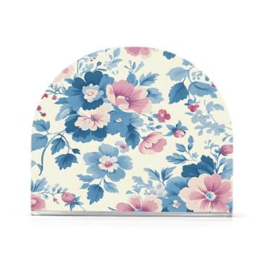 Imagem de Wassud Buquês (2) Porta-guardanapos de acrílico, dispensador de guardanapos de papel moderno em forma de U para mesa, cozinha, sala de jantar, bancada 1 peça (comporta 50-60 guardanapos)