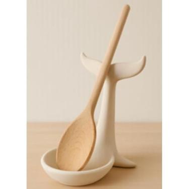 Imagem de Suporte para Utensílios em Formato de Nadadeira de Baleia – Estilo Náutico