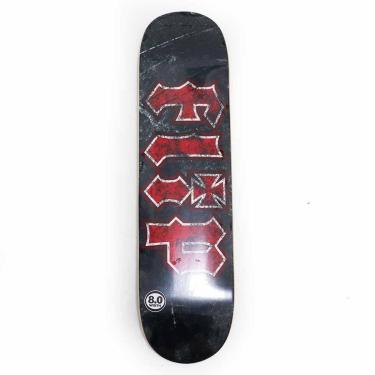 Imagem de Shape Flip Skateboards Maple Thrashed Black - 8.0-Unissex