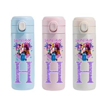 Imagem de Garrafa Térmica De Aço Inoxidável 420ML K-Pop Demon Hunters Para Menin
