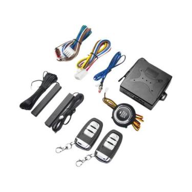 Imagem de Sistema De Alarme Para Carro Com Entrada Sem Chave E Trava Central Rem