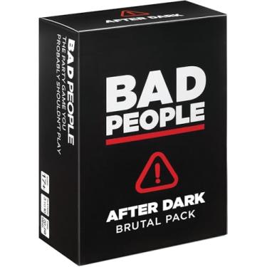Imagem de BAD PEOPLE Party Game - After Dark Expansion - 100 New Questions for The Hilarious Adult Card Game for Fun Parties & Board Games Night with Your Group - Find Out What Your Friends Really Think of You