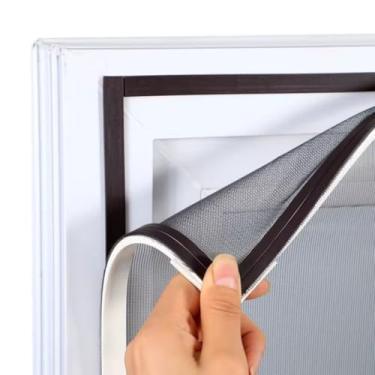 Imagem de Tela Mosquiteiro Para Janela 150x180cm Magnetica Autocolante Pernilongo Removível