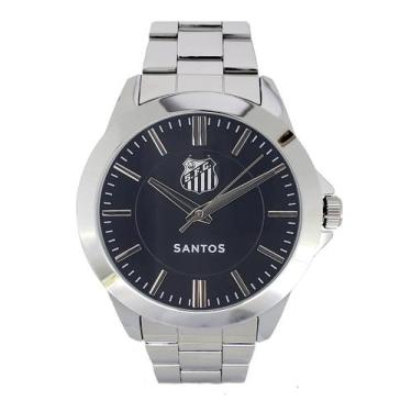 Imagem de Relógio do Santos Casual Aço Masculino SAN-004-2 - Santos Oficial