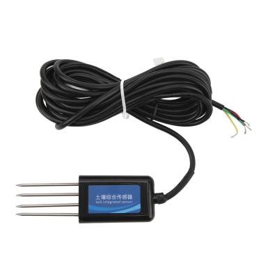 Imagem de Phefop Detector úmido de Temperatura do, Sonda do Sensor de PH NPK Medidor de Temperatura da Planta Digital Com Luz de Fundo Display LCD para Jardinagem, Cultivo de Plantas Ao Ar