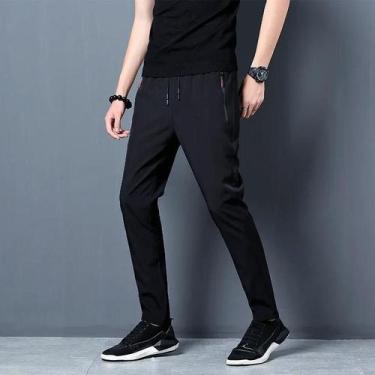 Imagem de Calça Jogger Masculina Plus Size - Cintura Elástica, Modelagem Slim Fi