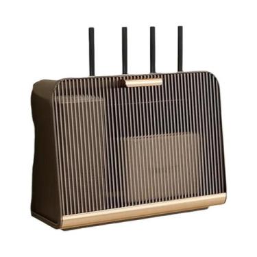 Imagem de Caixa De Armazenamento Para Roteador Wifi Montada Na Parede Organizado