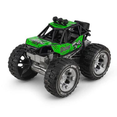 Imagem de Carro de brinquedo 2WD off-road movido a inércia para meninos - verde