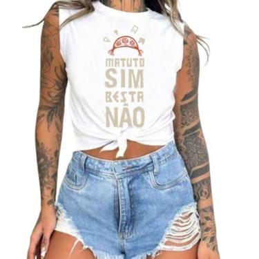 Imagem de Cropped T-Shirts Feminino Estampado Várias Estampas 73 - megan basic, 