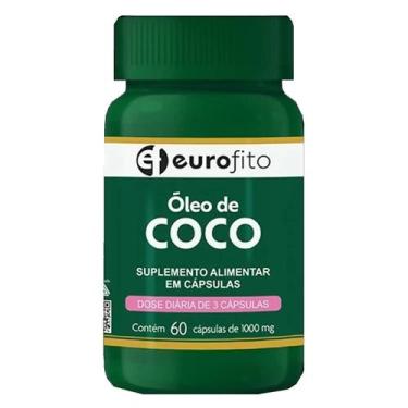 Imagem de Óleo de Coco 1000mg 60 Cápsulas Eurofito