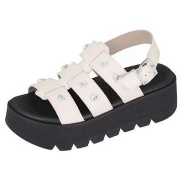 Imagem de Sandália Feminina Flatform Tratorada Style Casual Piccadilly-Feminino