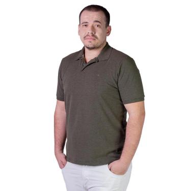 Imagem de Camisa Polo Manga Curta Masculina 007520002 Slim Ogochi Verde-Masculino