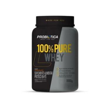 Imagem de 100% Pure Whey Pote 900g - Probiótica-Unissex