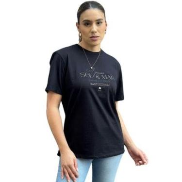 Imagem de Camiseta Feminina Alto Relevo Sol & Mar Colcci-Feminino