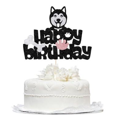 Imagem de Bekaterea Topo de bolo de sereia com dois anos, decoração de bolo de aniversário feliz de 2 anos, decoração de bolo de chá de bebê, topo de bolo com tema submarino, decoração de festa de sereia para