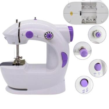 Imagem de Mini Máquina de Costura Portátil, Alta Performance para Consertos de R