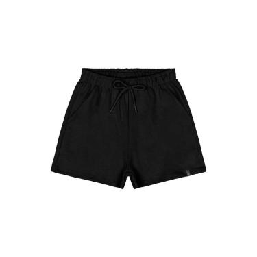 Imagem de Short Juvenil Básico em Moletom Gloss-Feminino