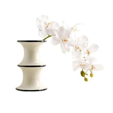 Imagem de Vasos Simples Vaso Francês Cerâmica Casa Sala de Estar Ornamentos de Mesa Dispositivo de Flores Hidropônicas Vaso de Mesa