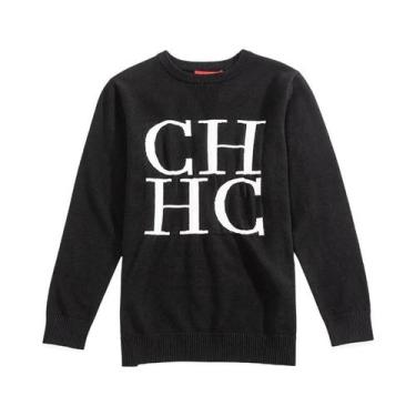 Imagem de Suéter Casual Feminino De Tecido Macio Com Bordado Simples De Letras Q