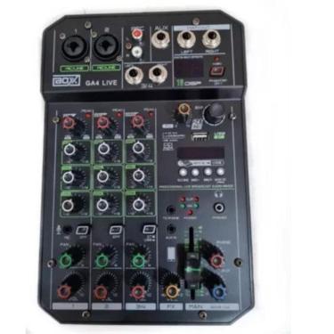 Imagem de Mesa De Som 4 Canais Interface Usb Gravação Boxx Ga4 Live