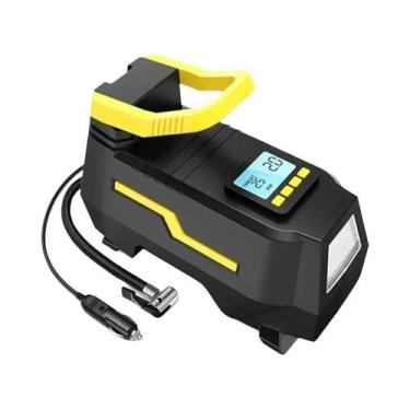 Imagem de Compressor De Ar 12V Para Carro, Moto, Bicicleta E Bola Com Medidor De